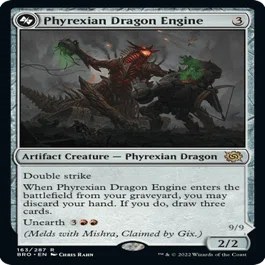 MTG　　ファイレクシアン・ドラゴン ファイレクシアのドラゴン・エンジン｜カードギャラリー｜マジック：ザ