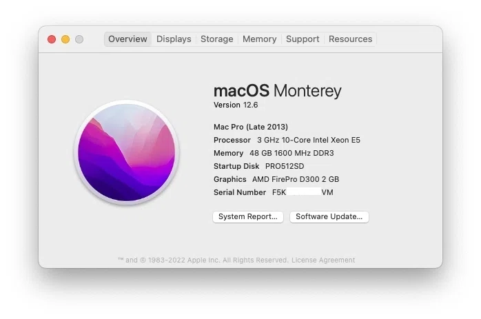 コンピュータ談義 #2013年暮れから2013年暮れへ時が進まない話 #MacPro 