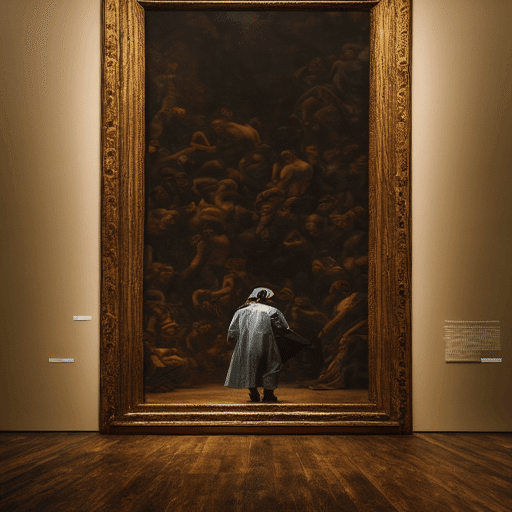 Midjourneyで騙し絵(トロンプ・ルイユ)作る/画像生成AI研究日記②