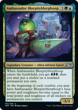 MTG：Unfinity 全カード個人的寸評・多色｜E．B