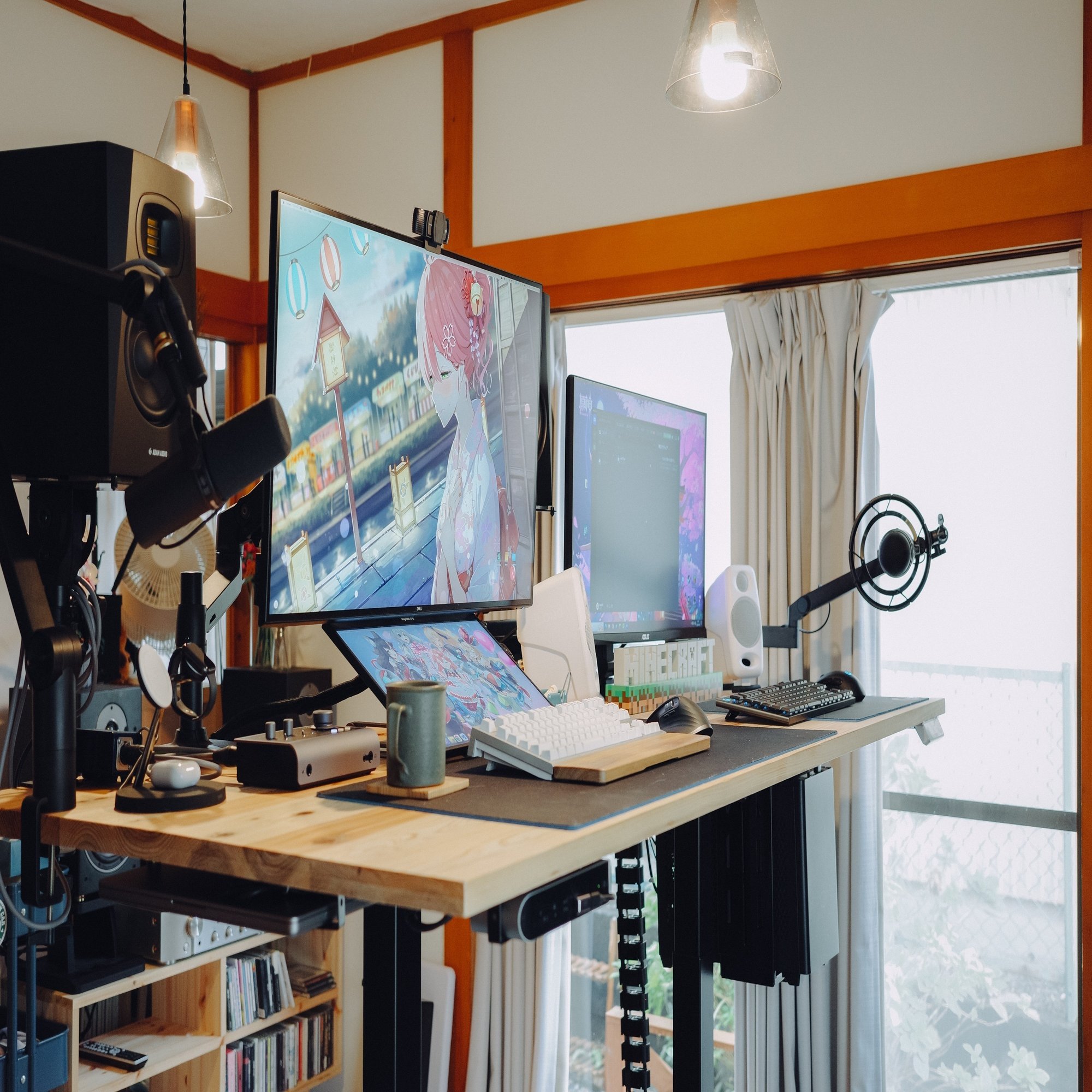 杉 天板 flexispotにも利用可能 - 家具 