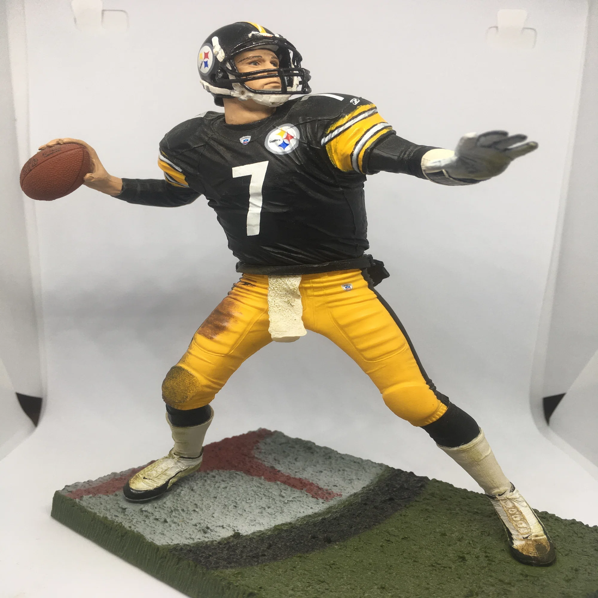 未開封】NFL Ben Roethlisberger フィギュア ポラマルの部屋#3 ベン 
