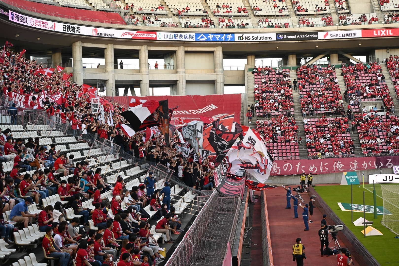 初めてのアウェイ戦 in鹿島【浦和レポVol.20】｜文化シヤッター株式会社