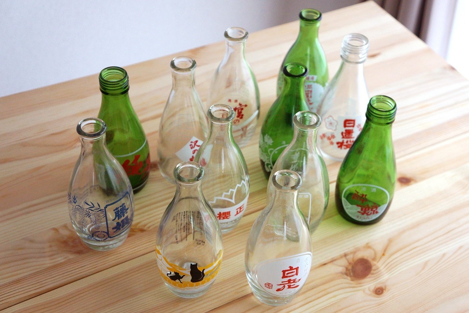 私の「5、6個コレクション」〜とっくり形の日本酒瓶〜｜パリッコ