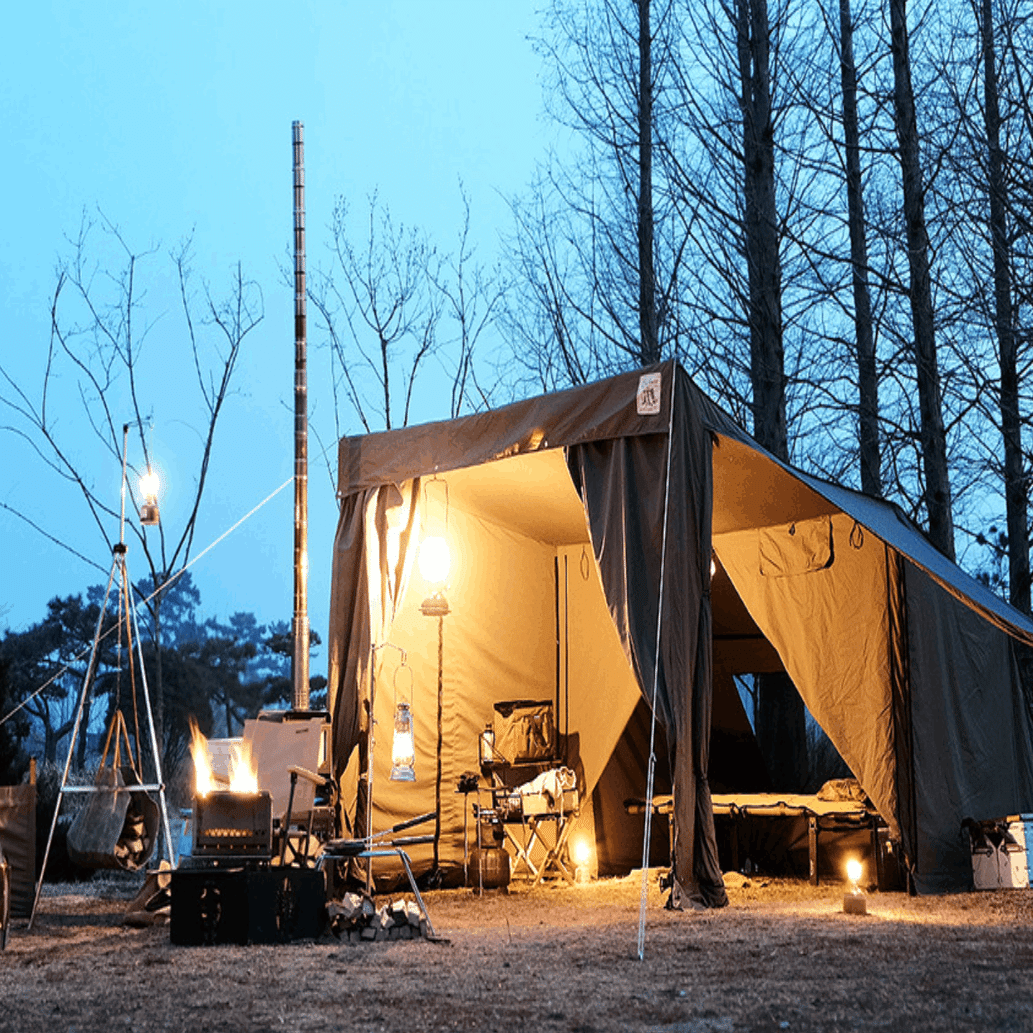 話題の激シブテント【16ft】rootbase tent｜エモンセレクト