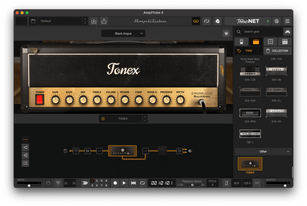 AmpliTube TONEXファーストインプレッション｜Croquetteギター