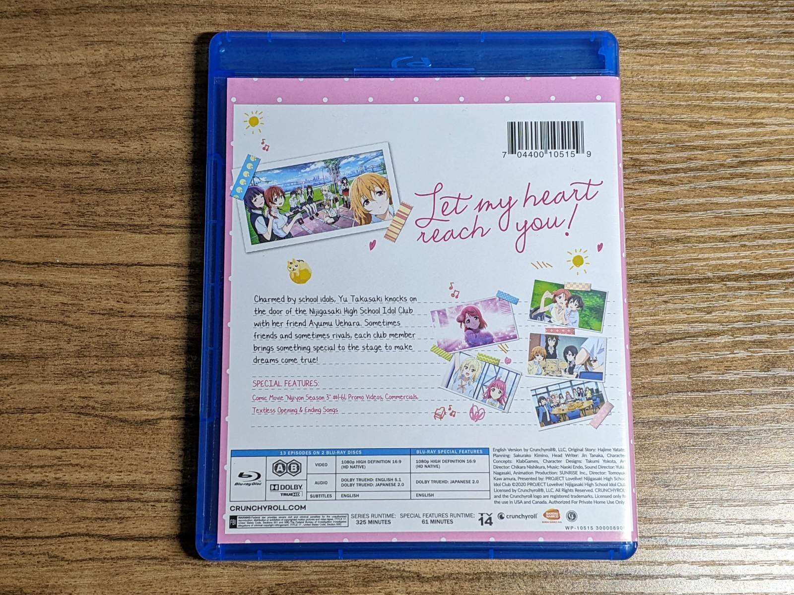 北米版アニガサキブルーレイの話をしよう - もうひとつの