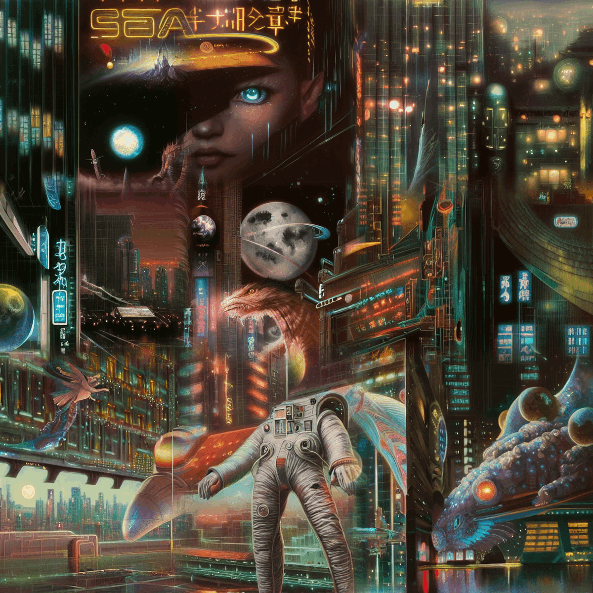 人工知能にヘヴィメタルを描かせてみた Re:Re:visited｜ヴァジュラ𝔦𝔡