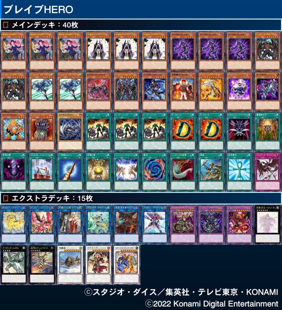 デッキ紹介】勇敢なるDの意思【遊戯王OCG】｜かおす先生