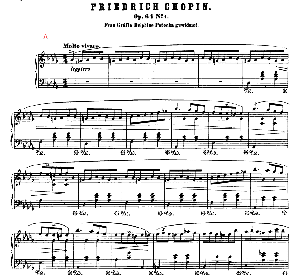 子犬のワルツ 楽曲分析｜Ryo Sasaki 