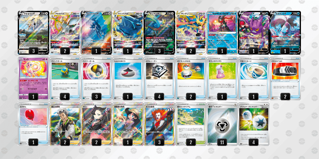 ポケモン - 【ガチ構築】三神ザシアンデッキ(新レギュ対応) 新レギュデッキ】三神ザシアンV/ザマゼンタVデッキレシピ