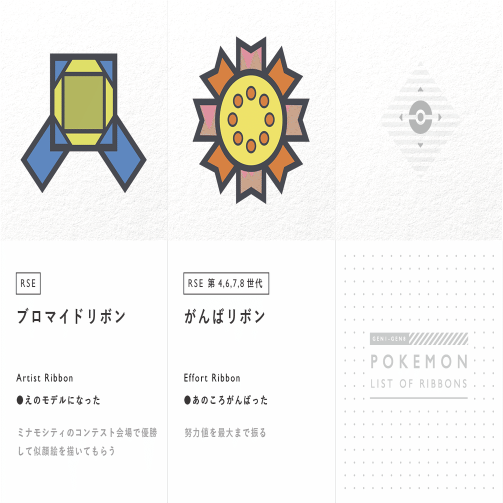 ポケモン リボン図鑑 すな Note