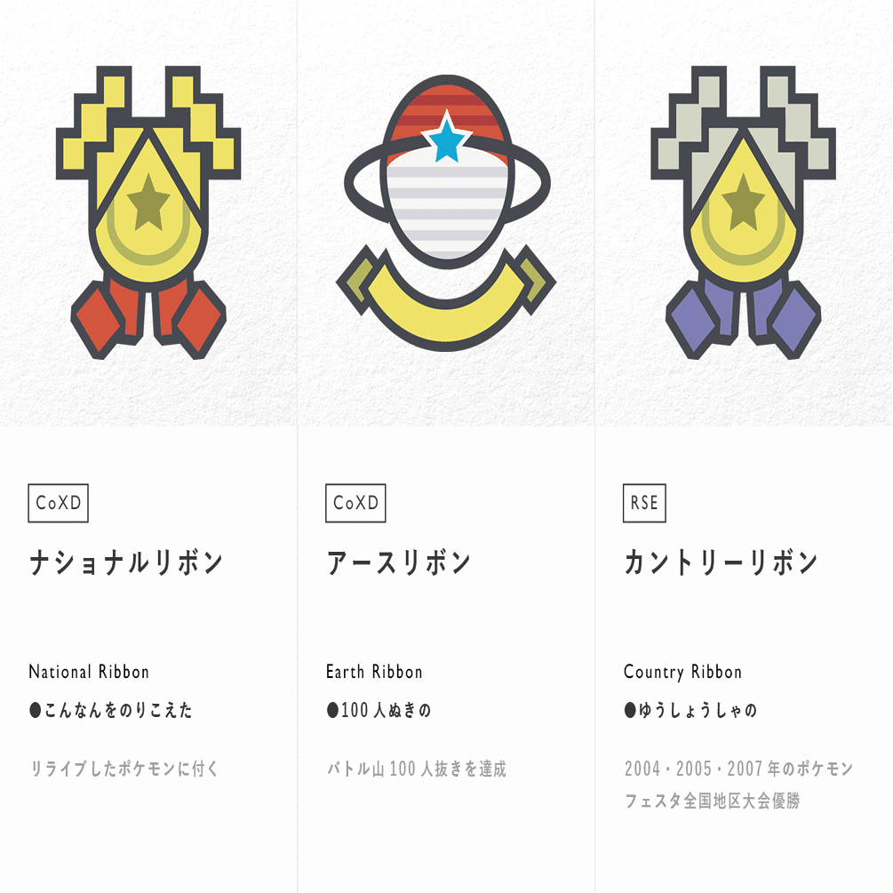 ポケモン リボン図鑑 すな Note