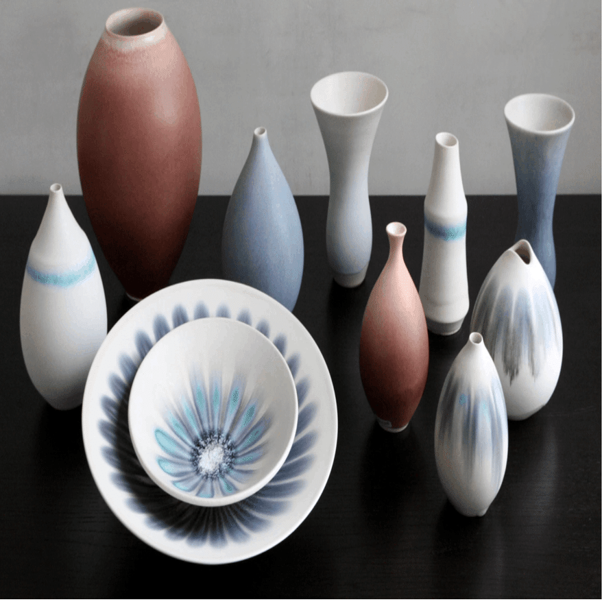 岩崎龍二さん　3点セット 暮らしに花を咲かせてくれる、岩崎龍二さんの器｜WISE・WISE