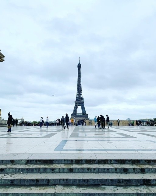 トロカデロ広場からのエッフェル塔｜torotoro.