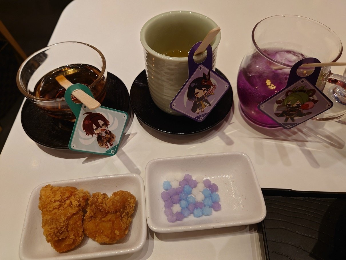 スイパラ原神コラボ行ってきた！｜あんころもち