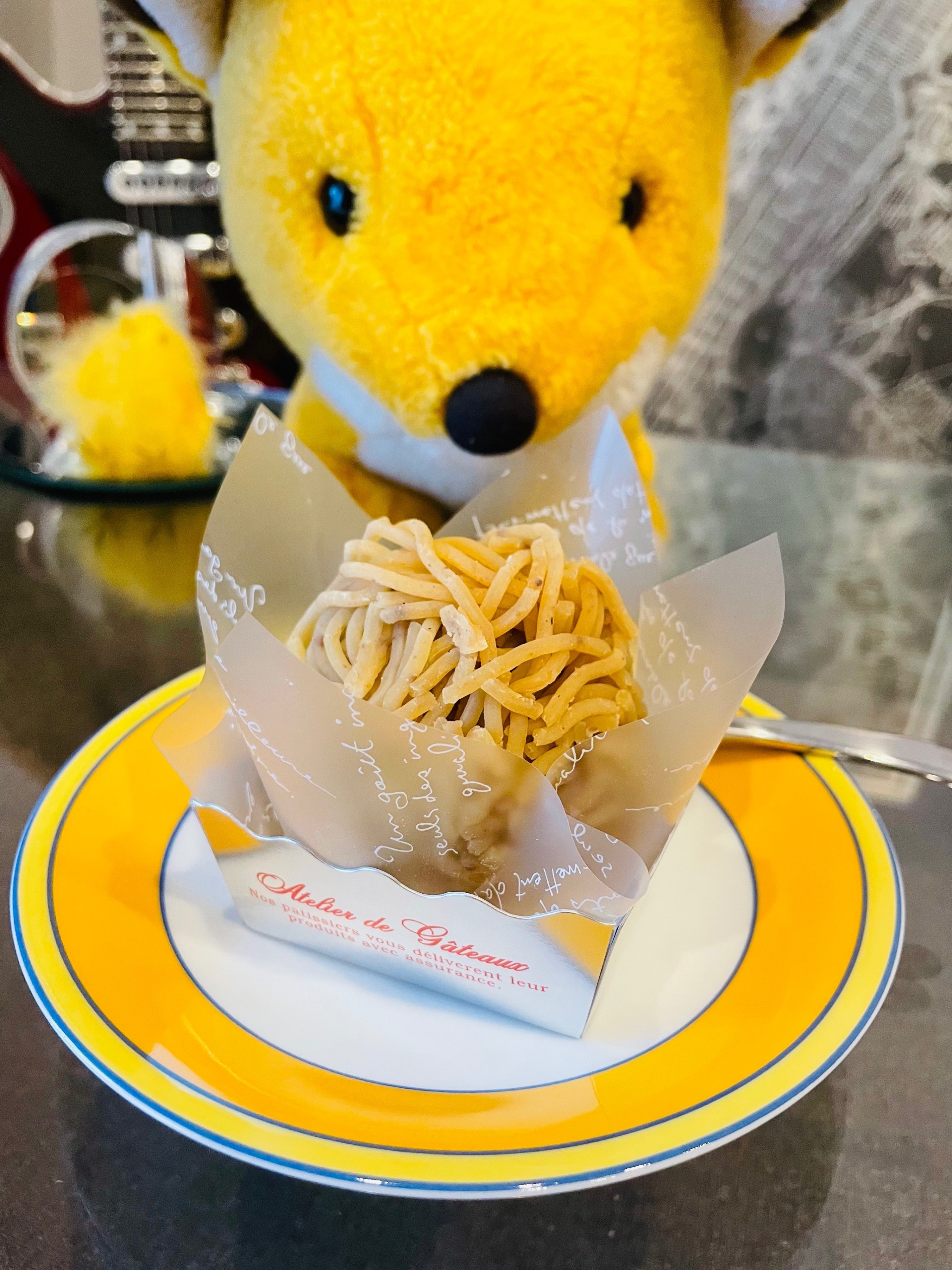 スイーツ探訪】和栗のモンブランでティータイム☕🍰 〜ラ・プレ