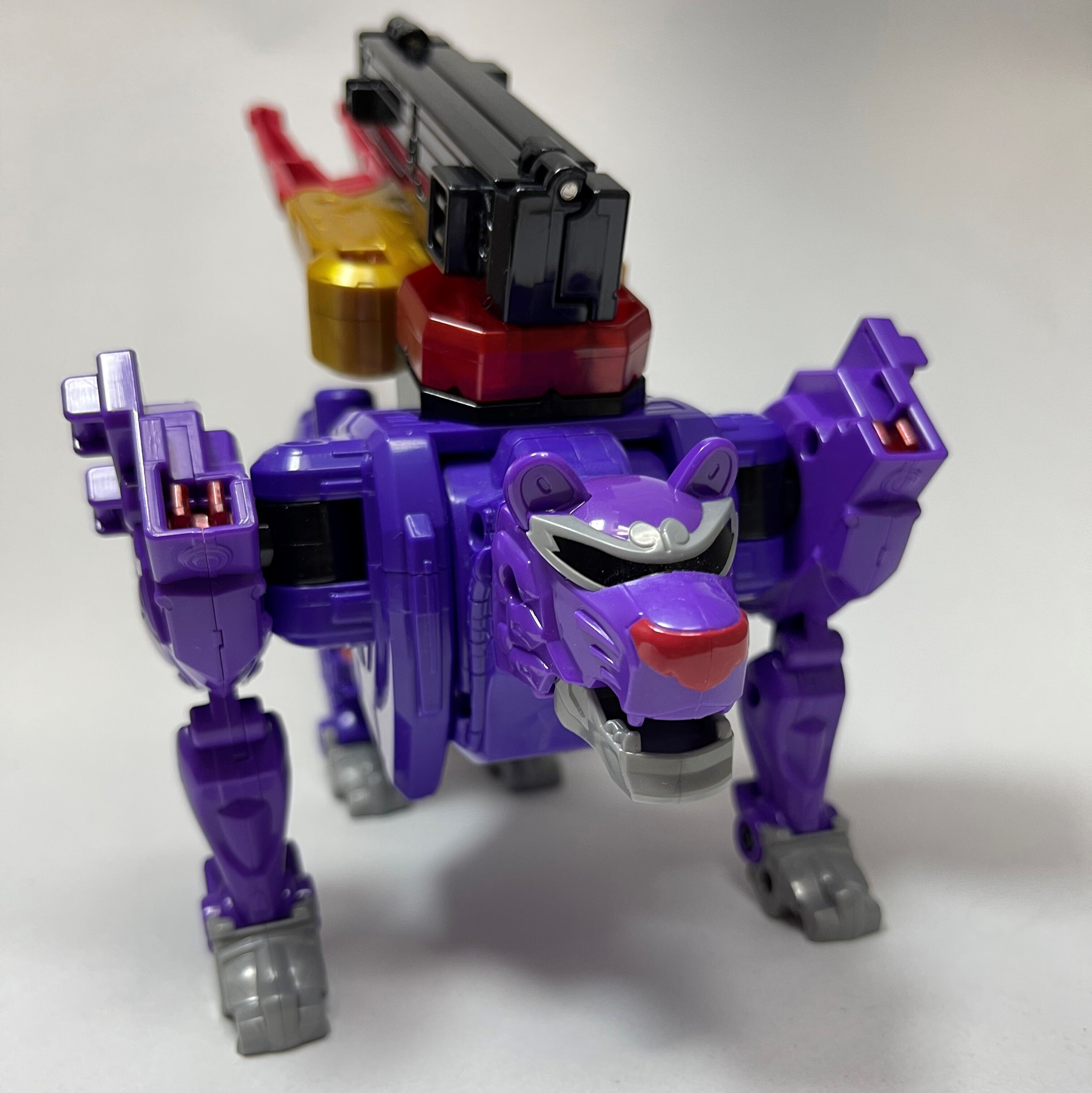 暴太郎戦隊】DX虎龍攻神【ドンブラザーズ】｜吃音コン(キツネこん)・V