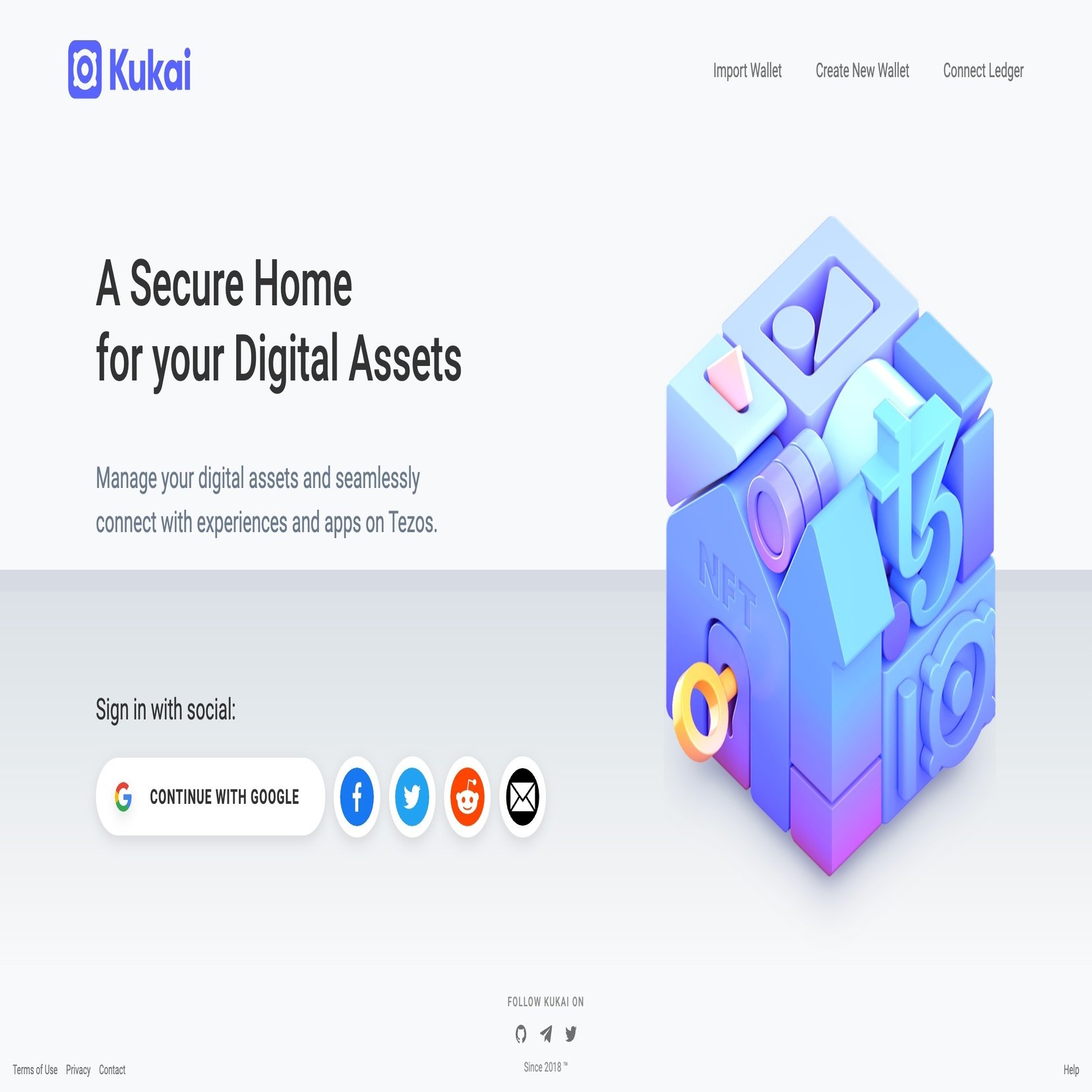 TezosウォレットをKukaiで作成する方法｜Gin