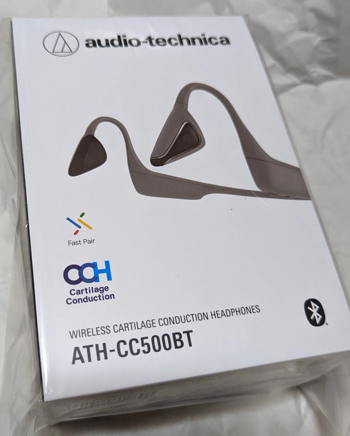 オーディオテクニカの軟骨伝導イヤホン ATH-CC500BT を買ってみた 