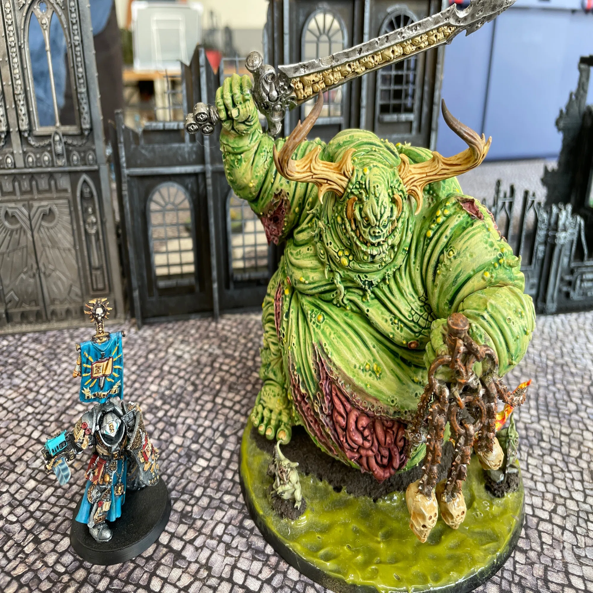 ウォーハンマー40k ケイオスディーモン：プレイレポート 4｜mooning-nasu