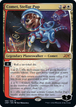 【MTG】Comet, Stellar Pup、Saw in Half　ほか Comet, Stellar Pup》[UNF] 金R | 日本最大級 MTG通販サイト「晴れる屋」