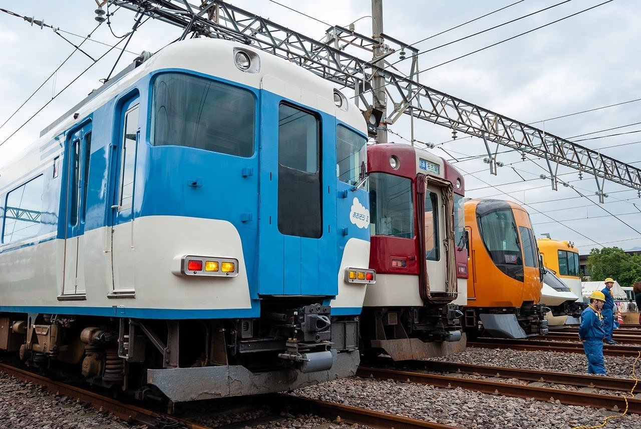 きんてつ鉄道まつり2012にて:2012.11.10｜10年前の鉄道写真 ／ れいろく