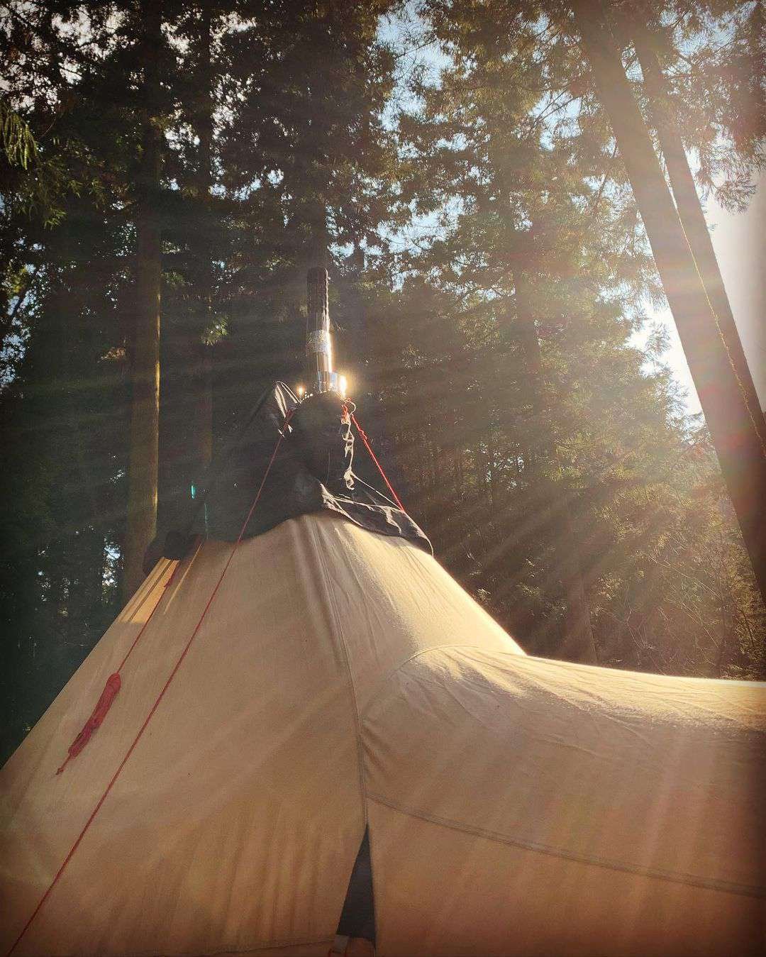 秋におすすめ！香川県にある山奥の秘境。大自然のもとで野営キャンプ