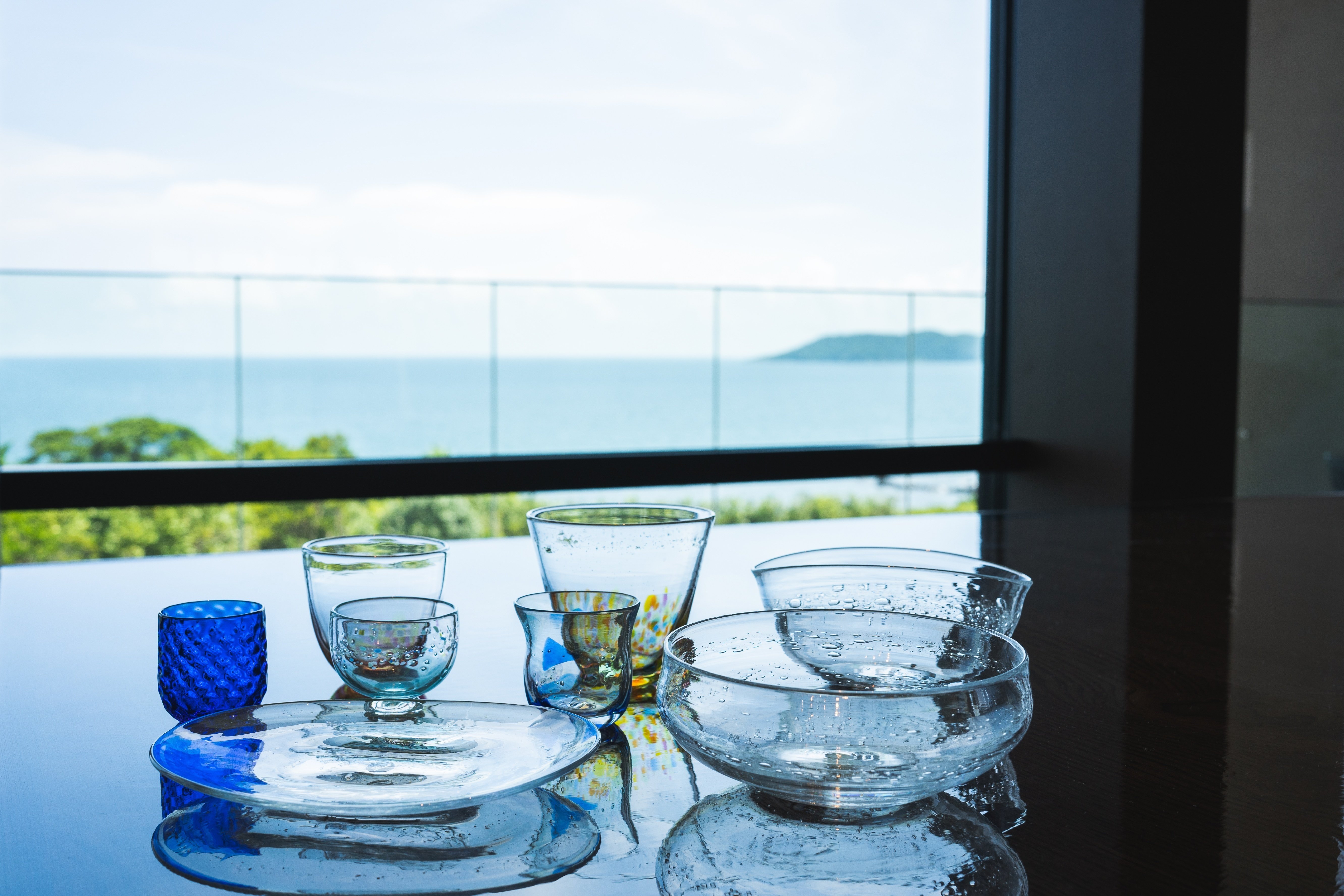 ステンドグラス　ノスタルジー17 輝く手仕事の在るところ。長崎・ガラスの光。＜瑠璃庵・538 ステンド