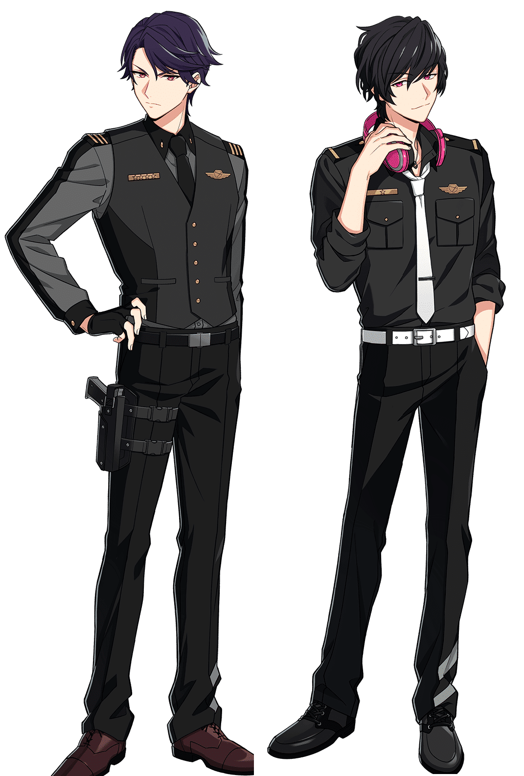 エリオス ブラッド・ビームス 制服ver ブロマイド エリオス ジェイ 缶