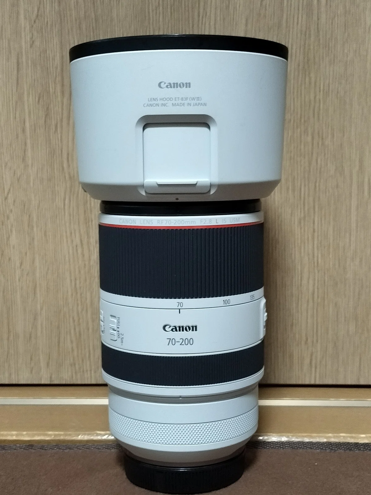 新同品)Canon RF70-200mm F2.8L IS 追っかけ USM