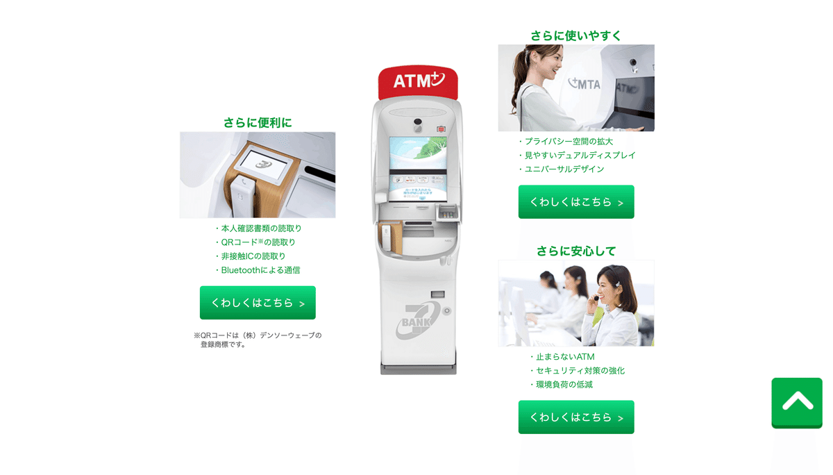 事例①：セブン銀行「ATM +」