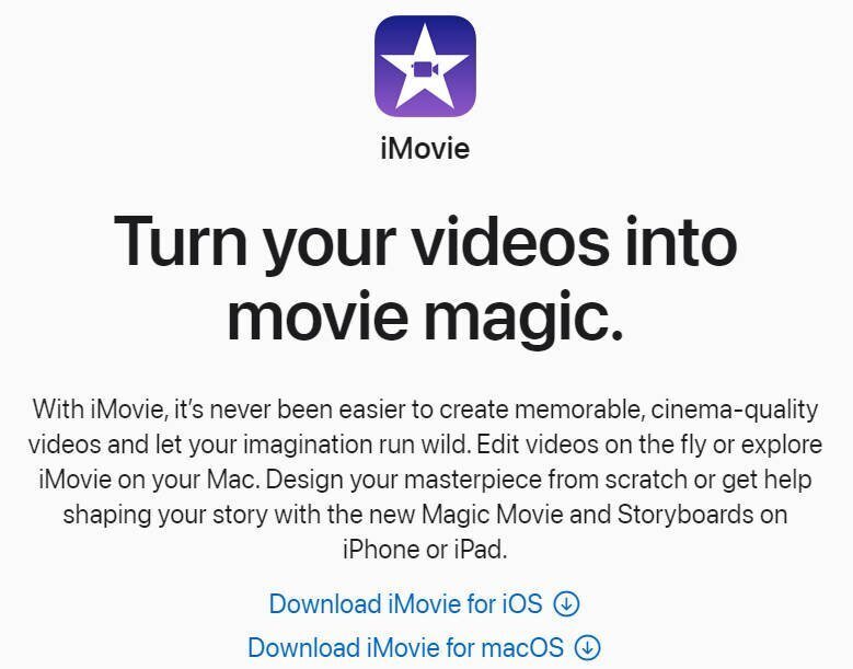 iMovie