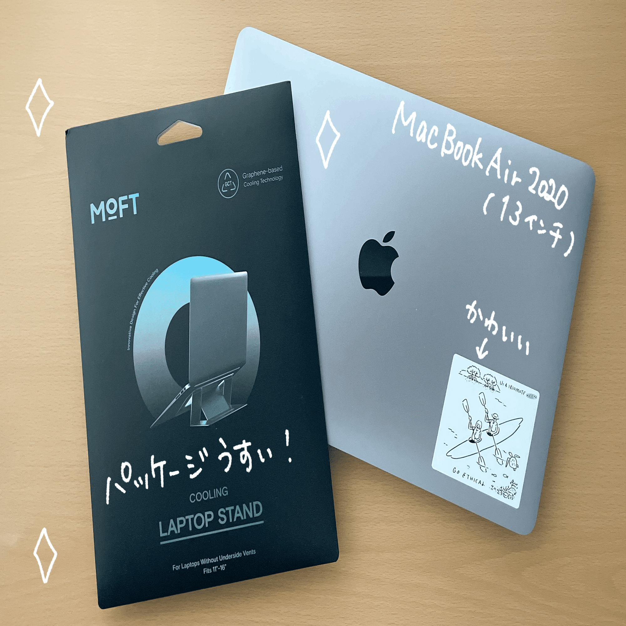 M1 MacBook Air 2020 （MOFTスタンドあり） 多機能キャリーケース 1秒でPCスタンドに！ – MOFT Japan