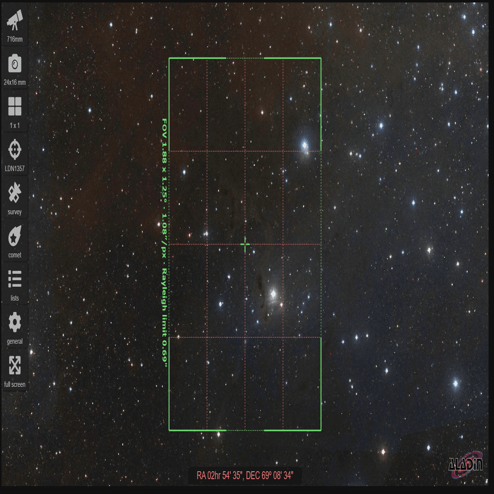 ハロウィーンなので、ちょっとホラーな暗黒星雲 Helping Hand Nebula