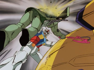 赤字超特価】 機動戦士ガンダム セル画 & 動画 TV版21話 「激闘は