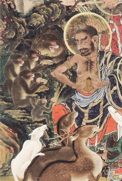 オマージュ作品】狩野一信の五百羅漢図｜篠原愛/Ai Shinohara