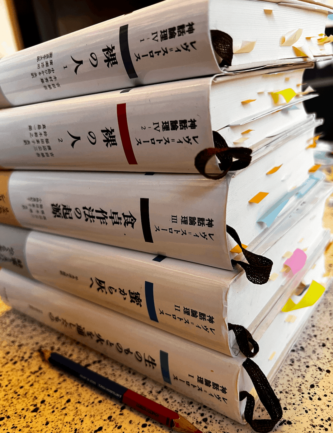 レヴィ=ストロース神話論理 揃4巻5冊(クロード・レヴィ