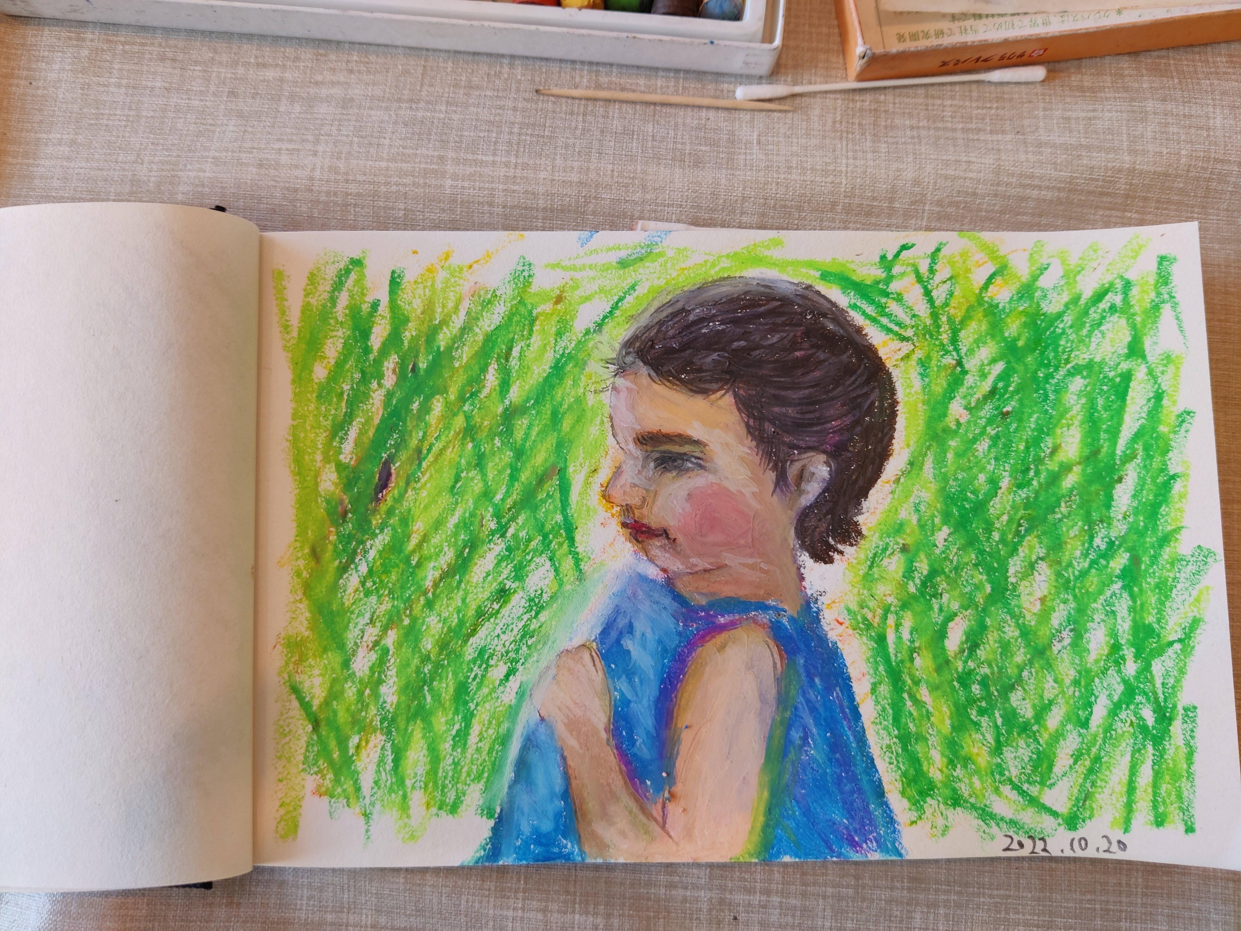 クレヨンアートは気軽で、簡単！｜松本英里香