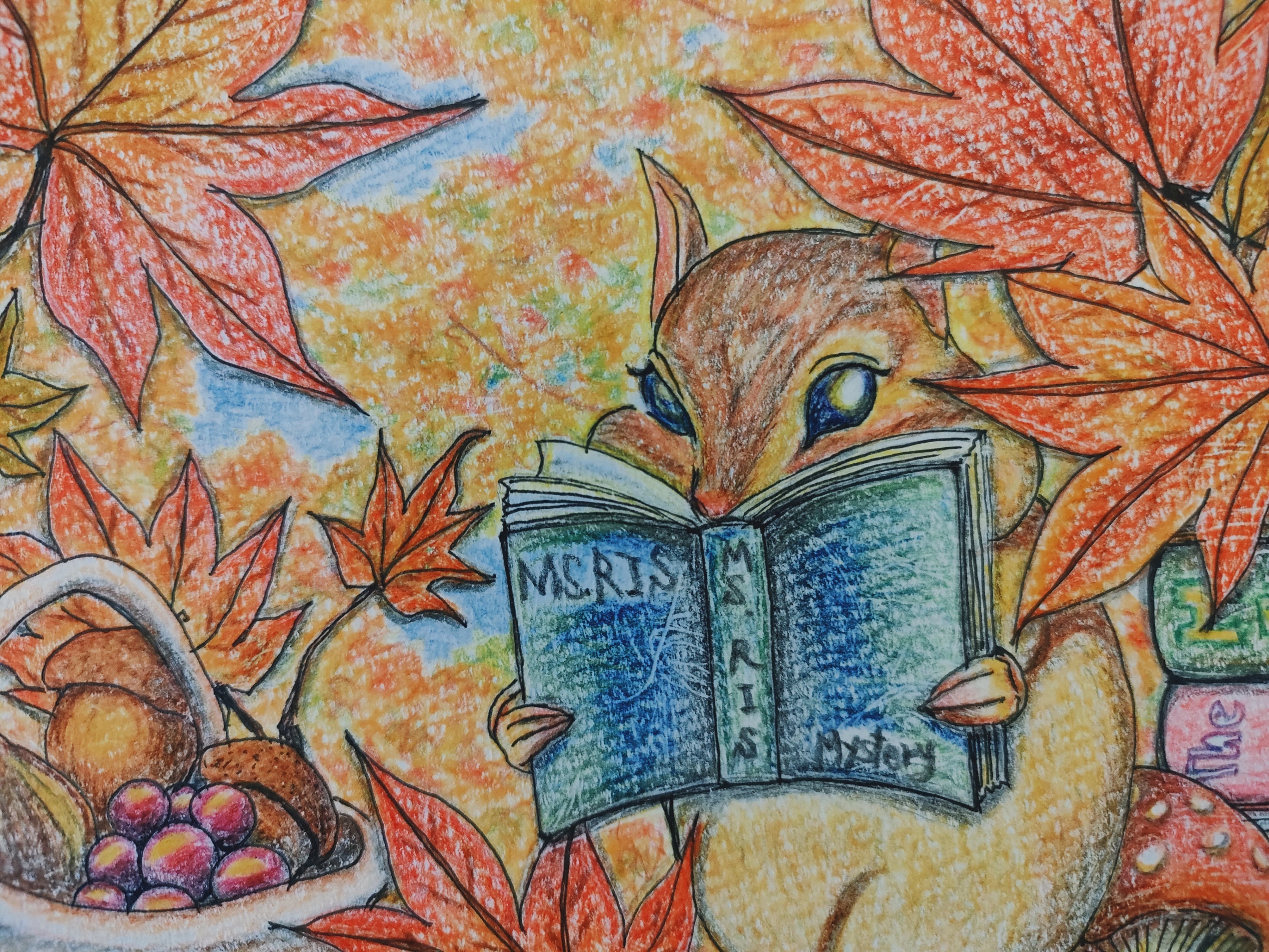 秋月×みなとせはるコラボ】「秋」をテーマにしたイラスト🍁｜みなとせ はる