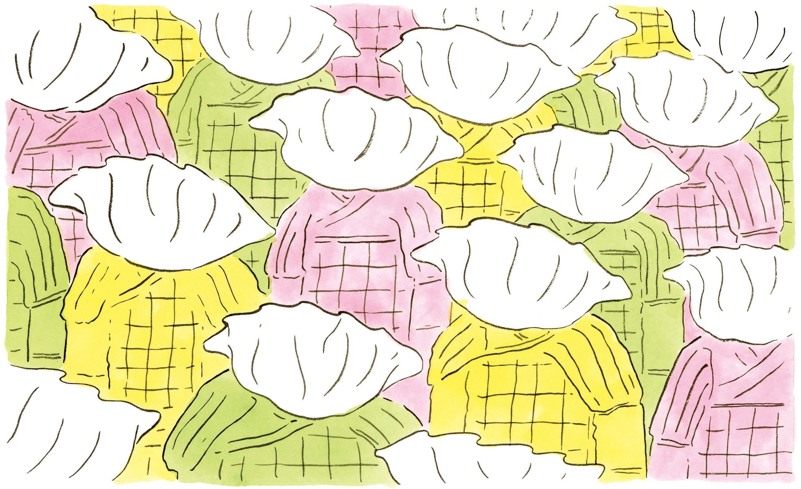 こりずに わるい食べもの』オンライン・ギャラリー 北澤平祐さんの挿絵