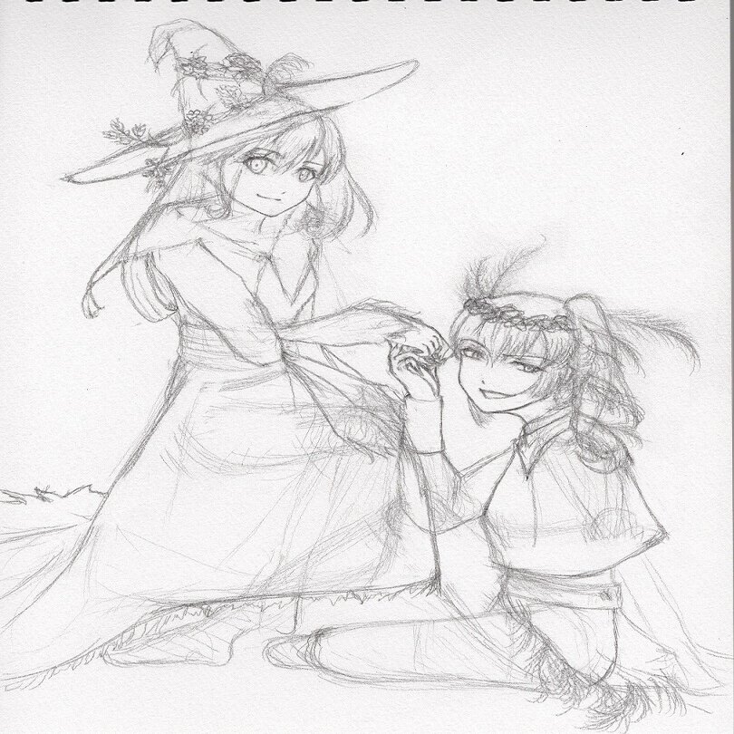 ハロウィン絵を描いているのだけど クリエイターフェス特別お題 禧螺 Note
