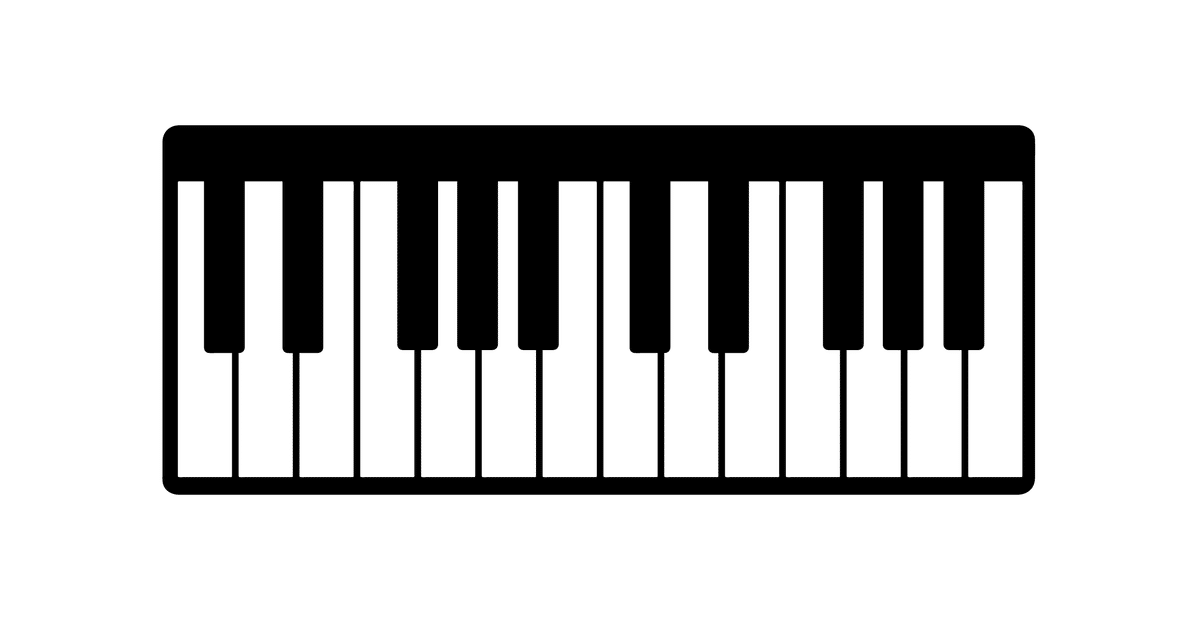 ピアノの鍵盤