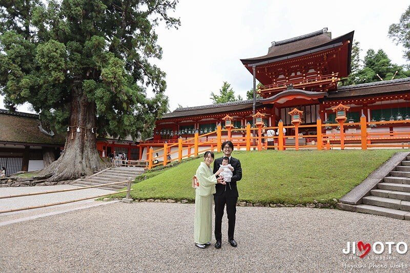 お宮参り出張撮影を春日大社で