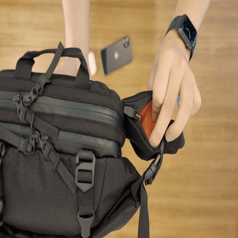 CODE OF BELL （コードオブベル）X-POD　多機能スリングバッグ 唯一無二の多機能スリングバッグCODE OF BELL X-POD レビュー