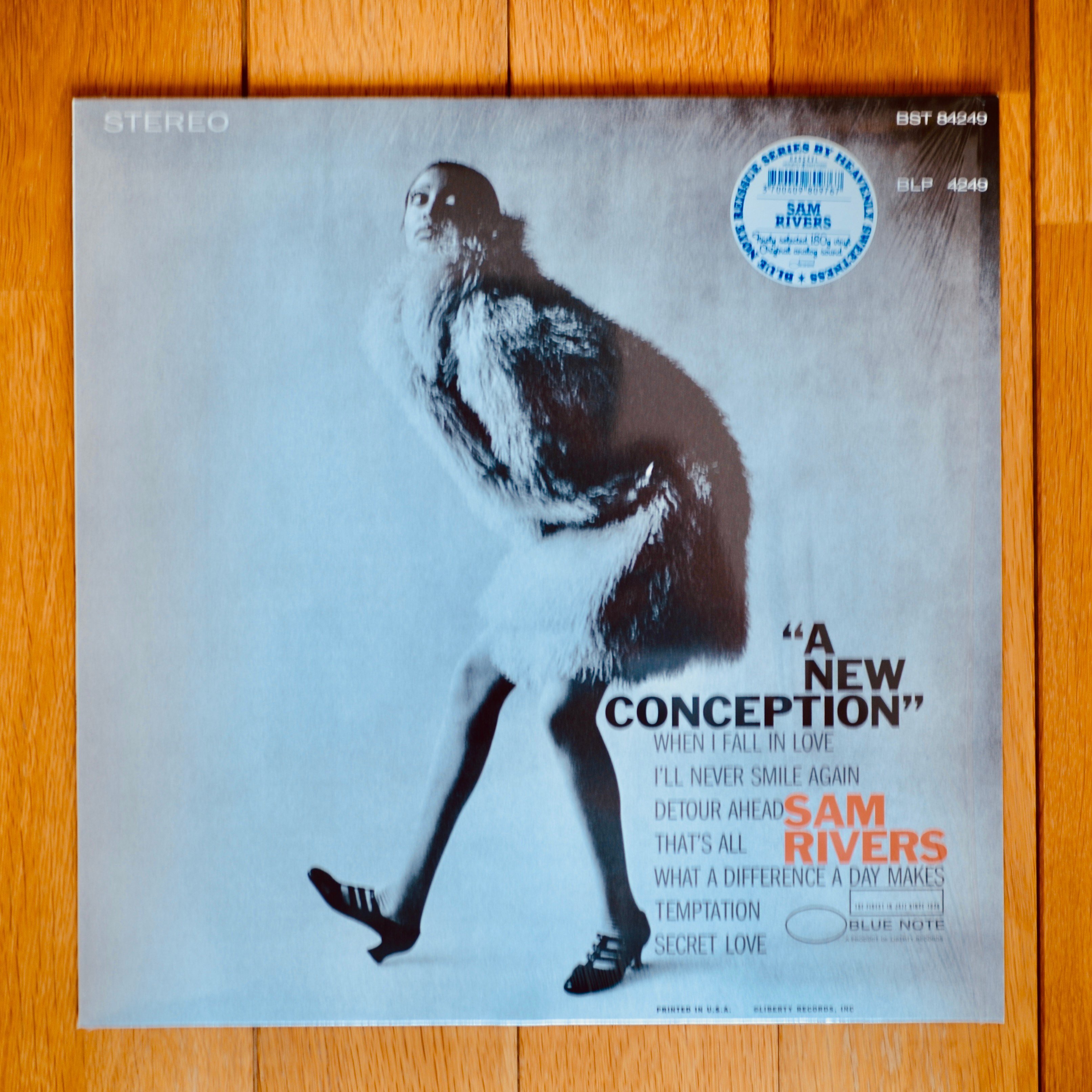 ジャケ買いレコード『A NEW CONCEPTION/Sam Rivers』｜Girasole Records
