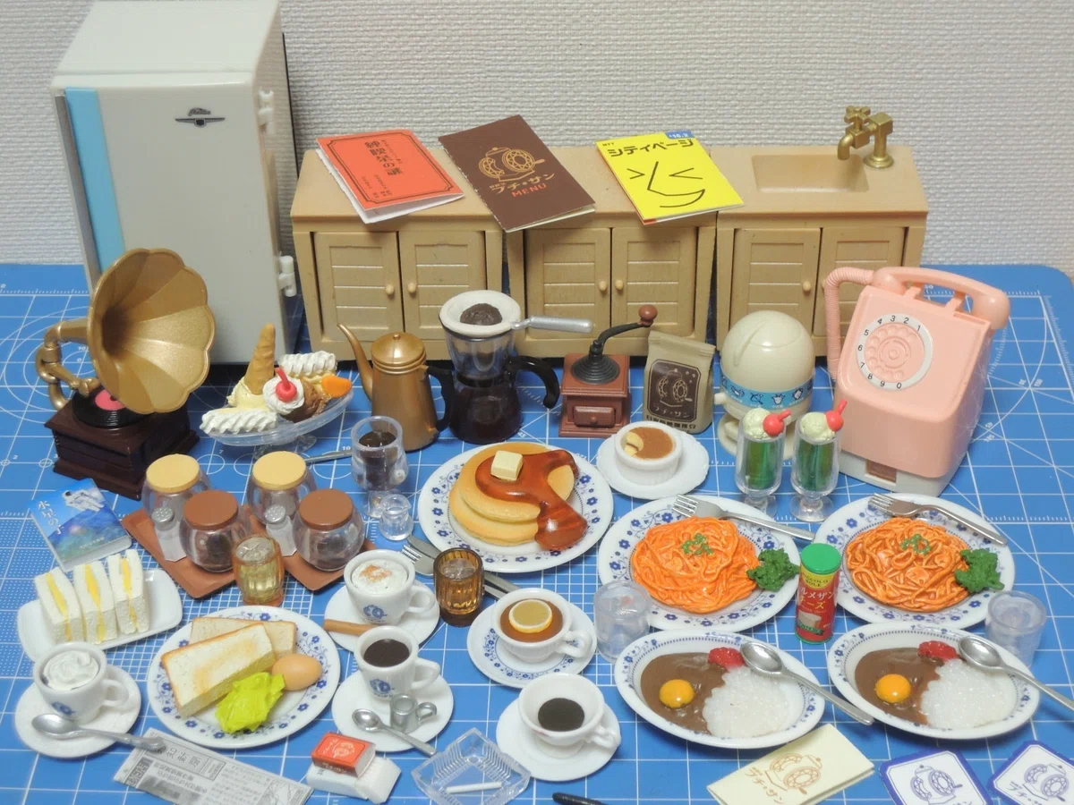 レトロな喫茶店を作る｜御猫様と座布団