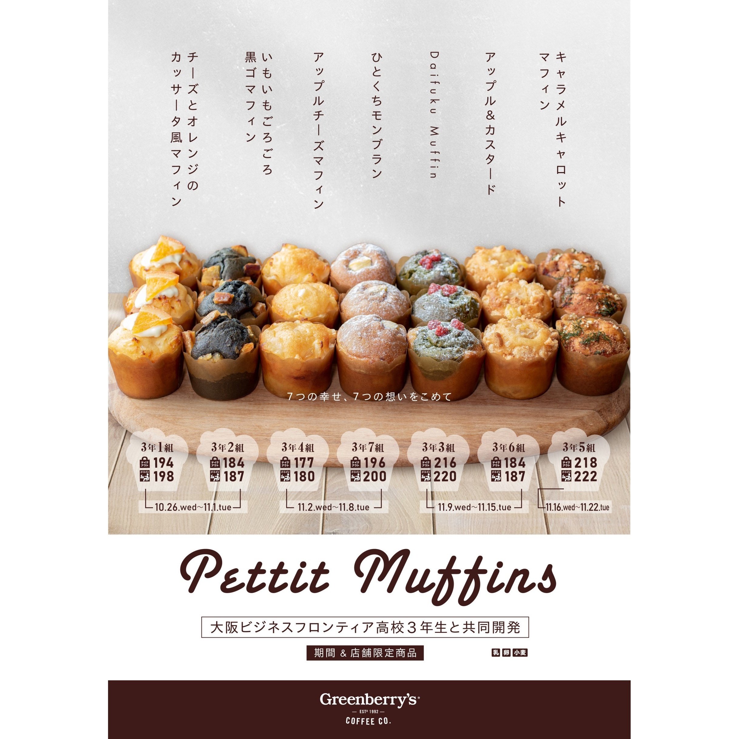 大阪ビジネスフロンティア高校3年生 × Greenberry's COFFEEあべの