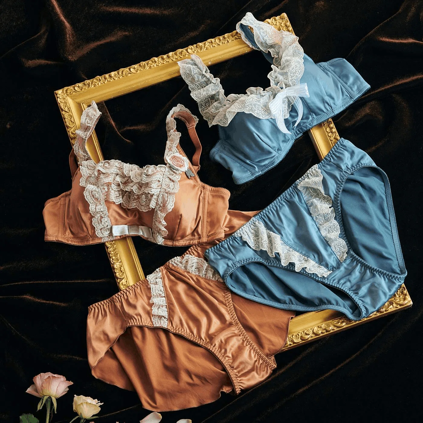 ロココ絵画の世界観を密やかに体感できる「ロココドレスランジェリー