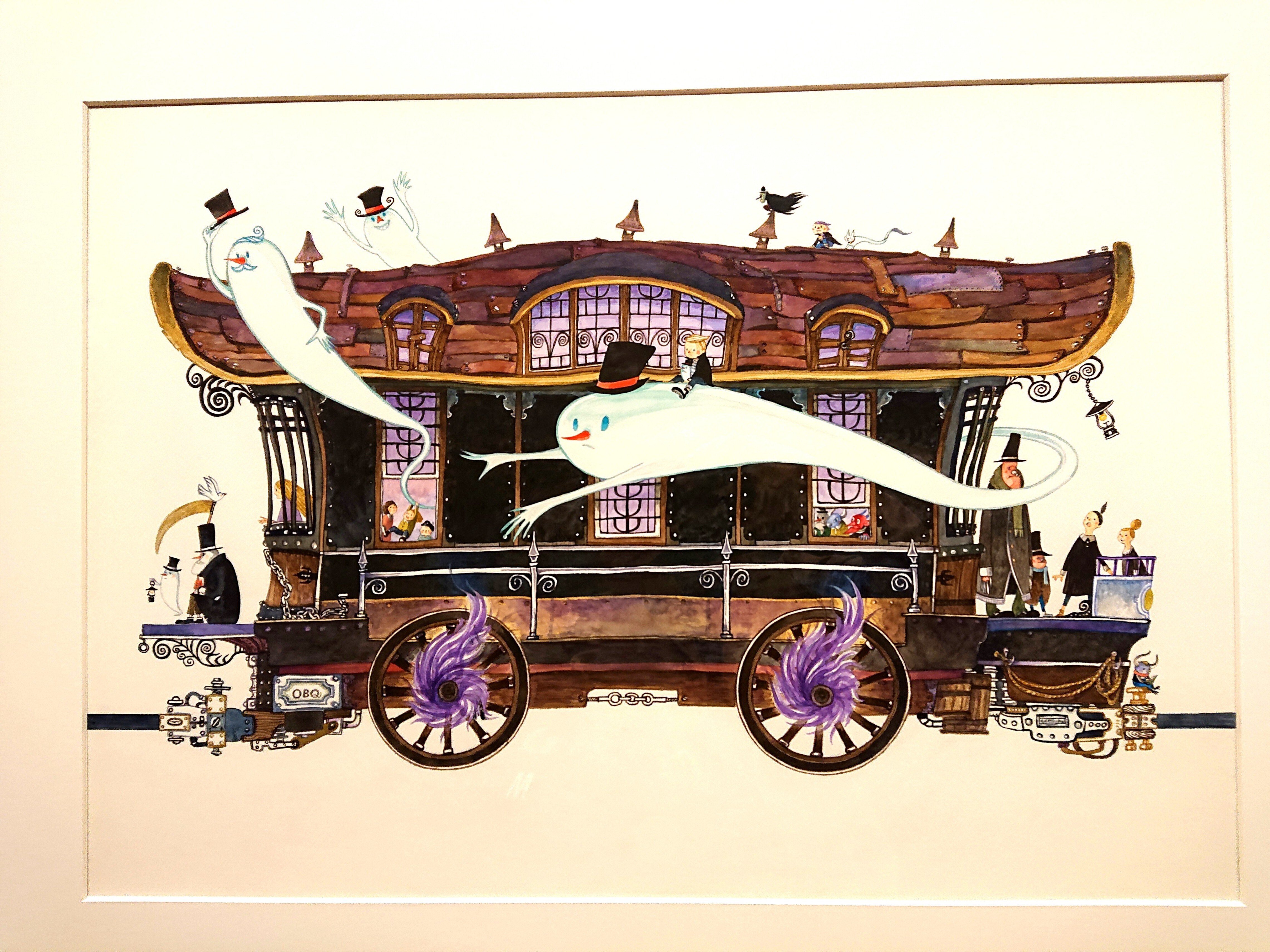 ま*ゆ様 話題尽きぬ日々　　絵画原画 junaida展」へ行きました｜雪花